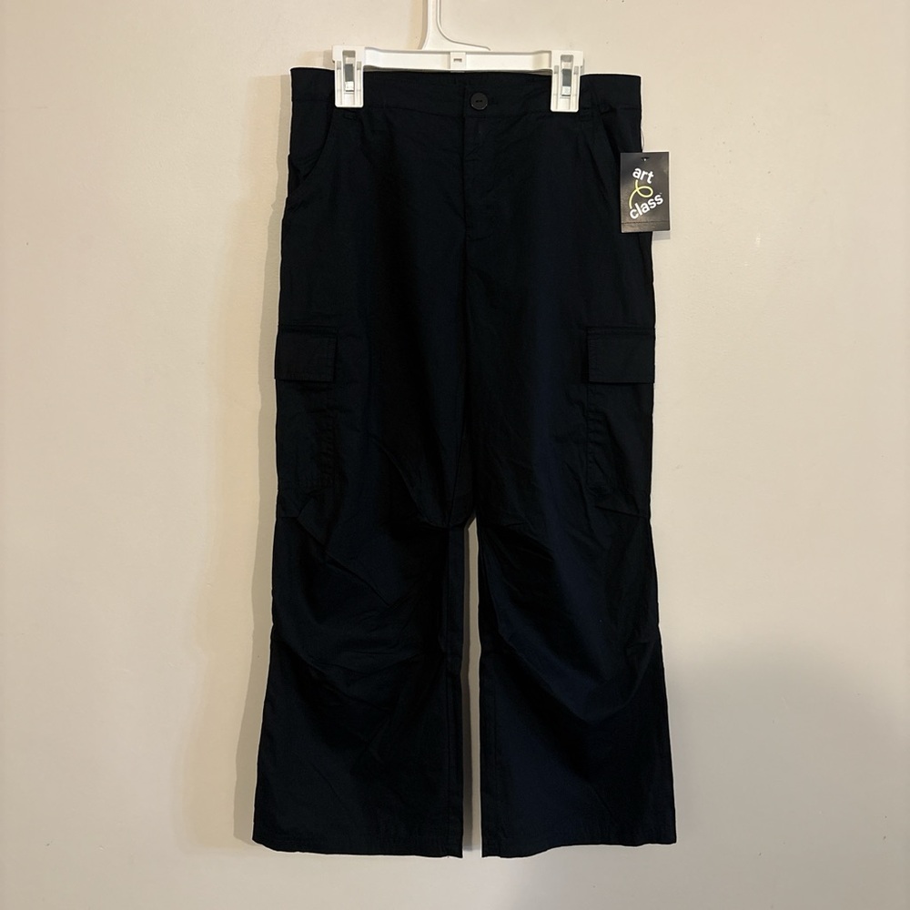 Art Class Black Cargo Bottoms unisex